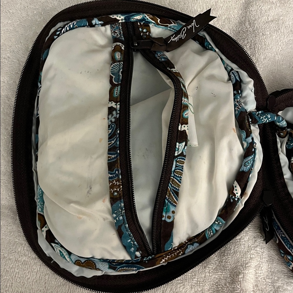 Vera Bradley Floral Quilted Cosmetic Bag - Picture 3 of 6